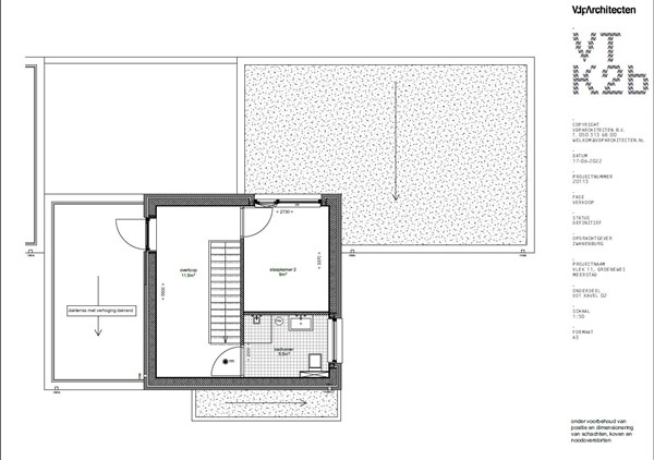 Floorplan - Texelaar 9a, 9613 DH Meerstad